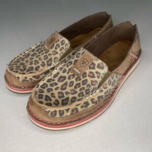 Ariat Cruiser Leopard Suede Shoe